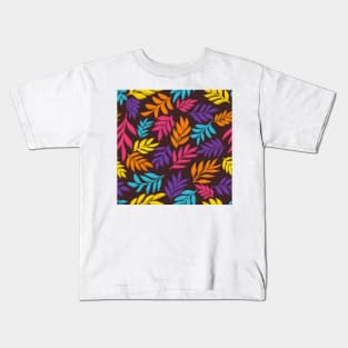 Leaves Pattern Kids T-Shirt